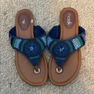 The Sak Crochet Sandals 6M